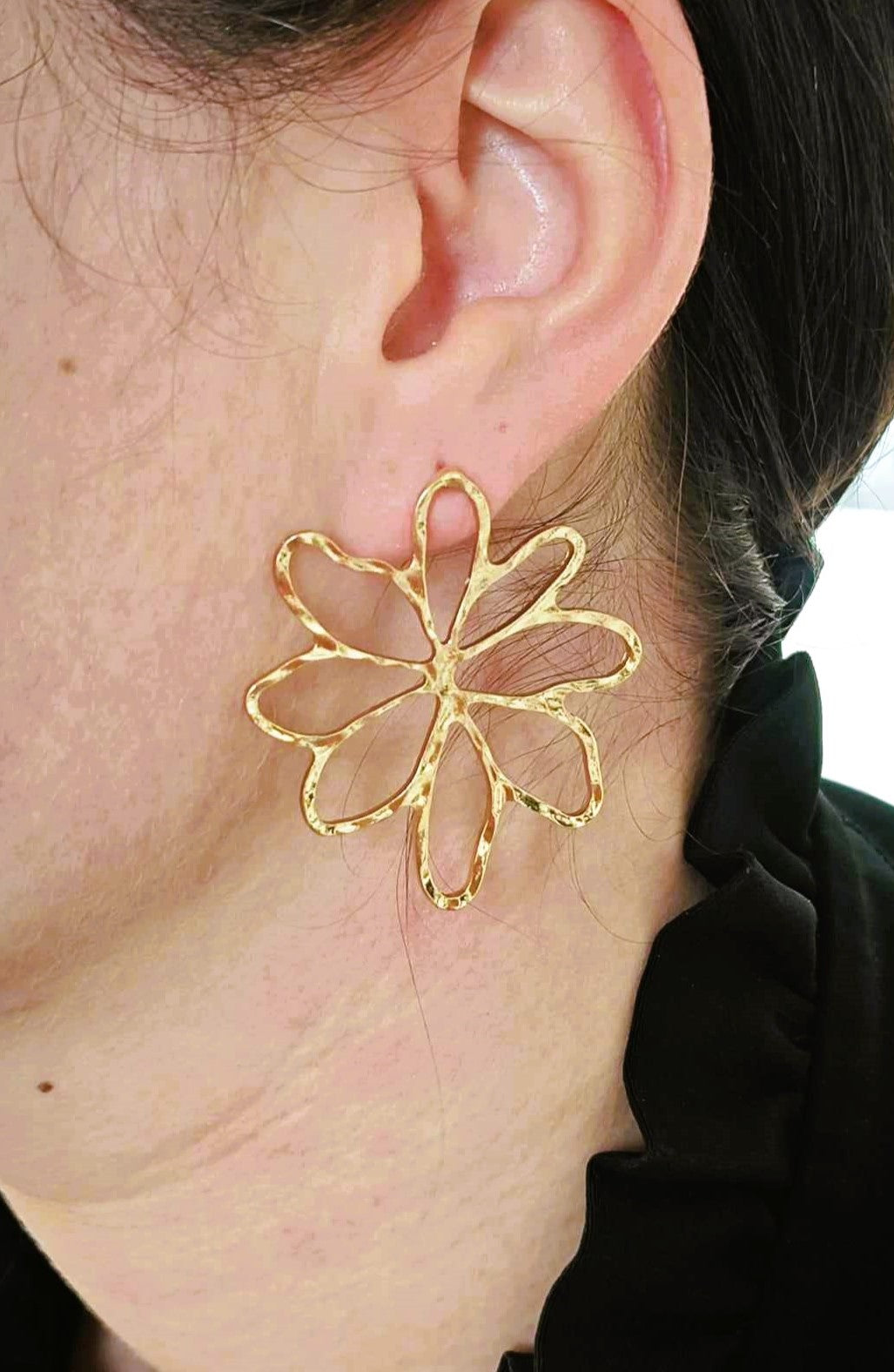 Boucles d'oreilles fleurs