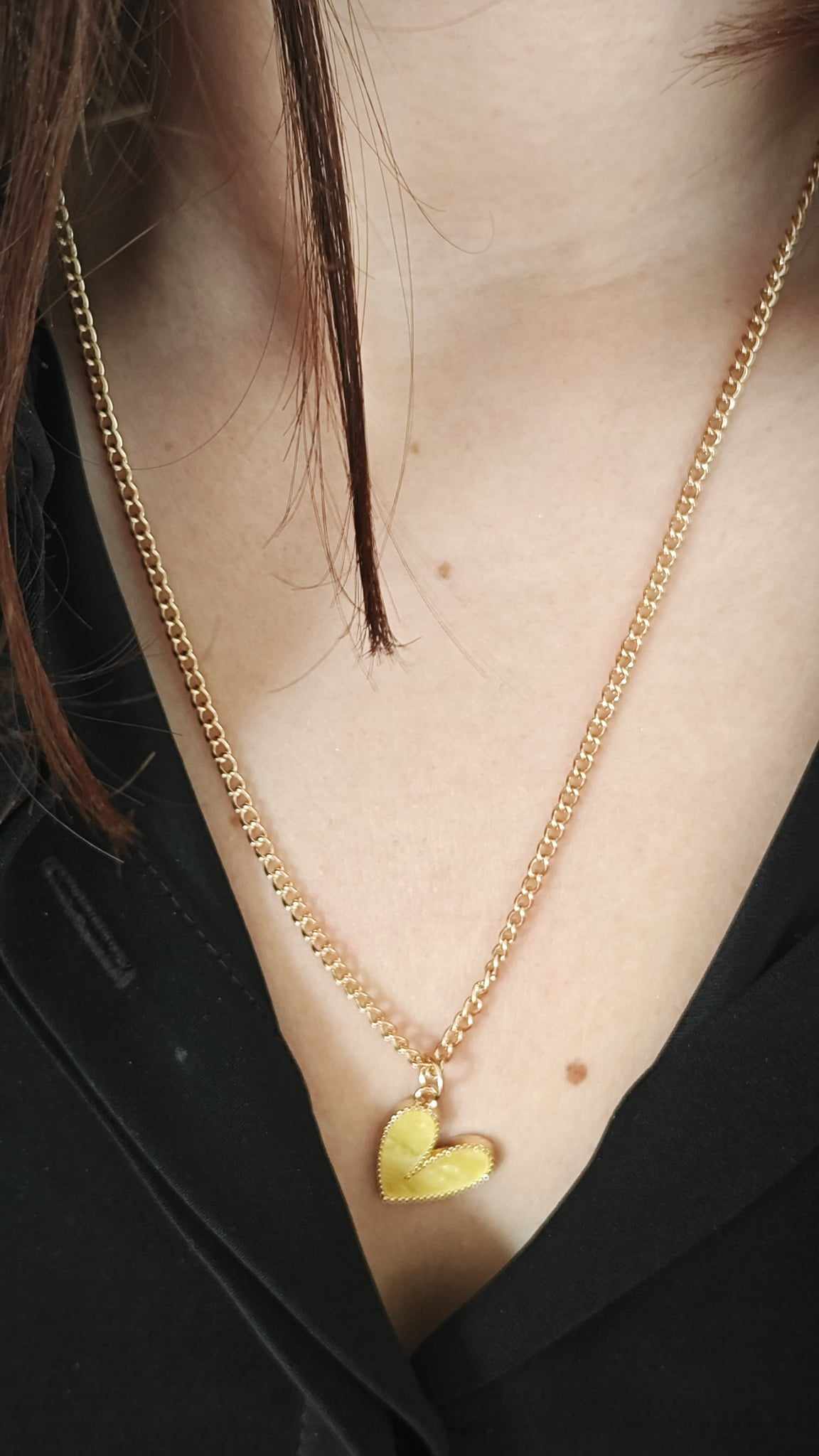 Collier forme de cœur
