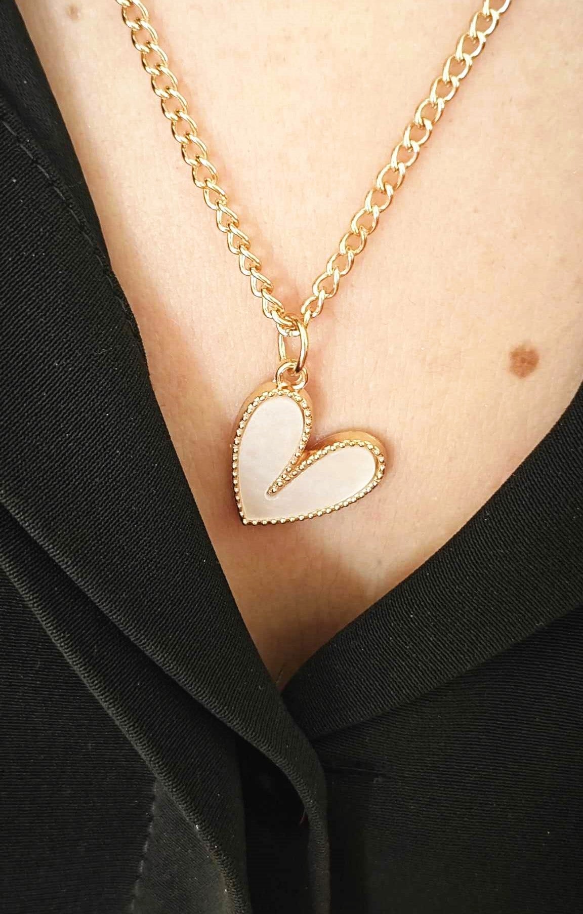 Collier forme de cœur