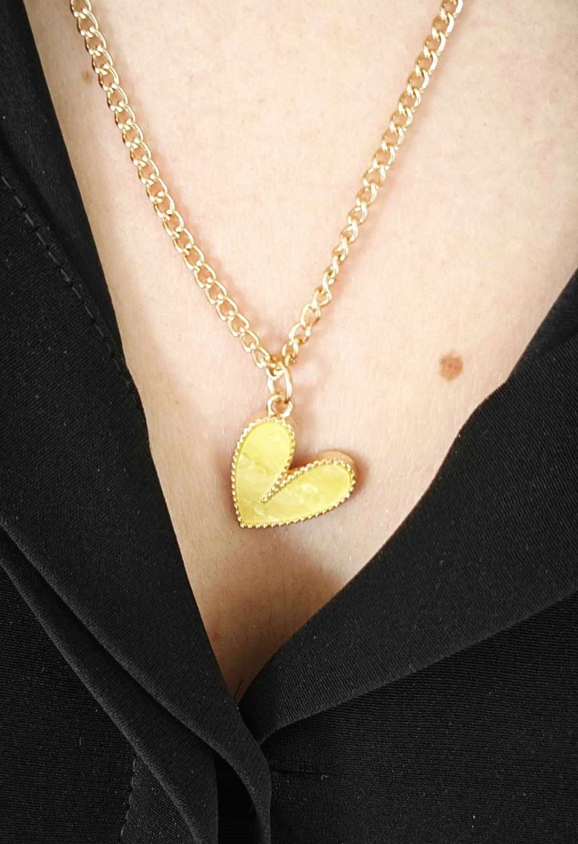 Collier forme de cœur