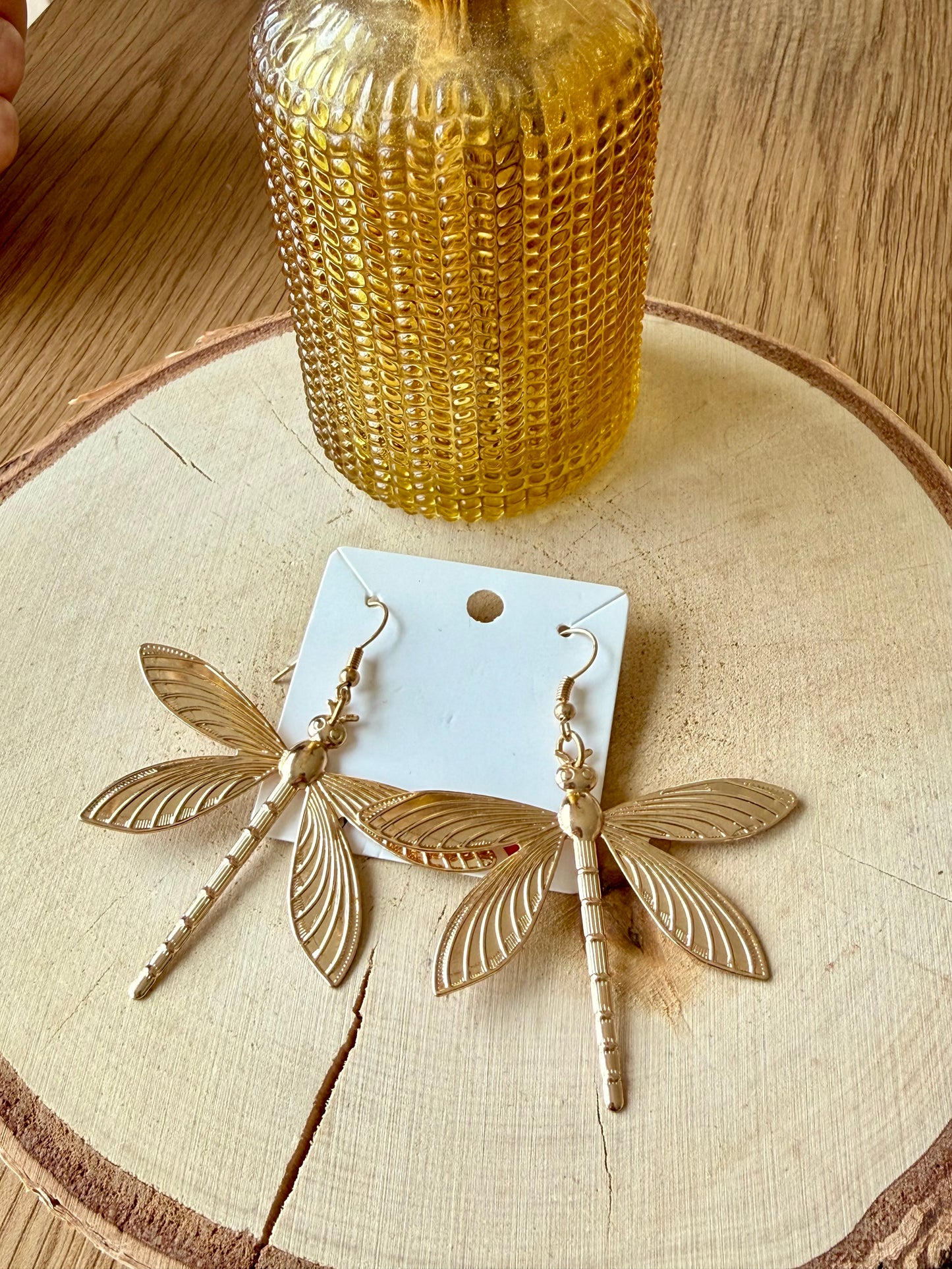 Boucles d'oreilles Libellules