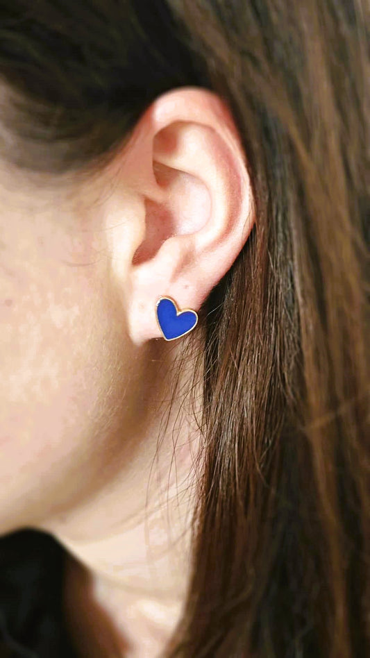 Boucles d'oreilles cœur