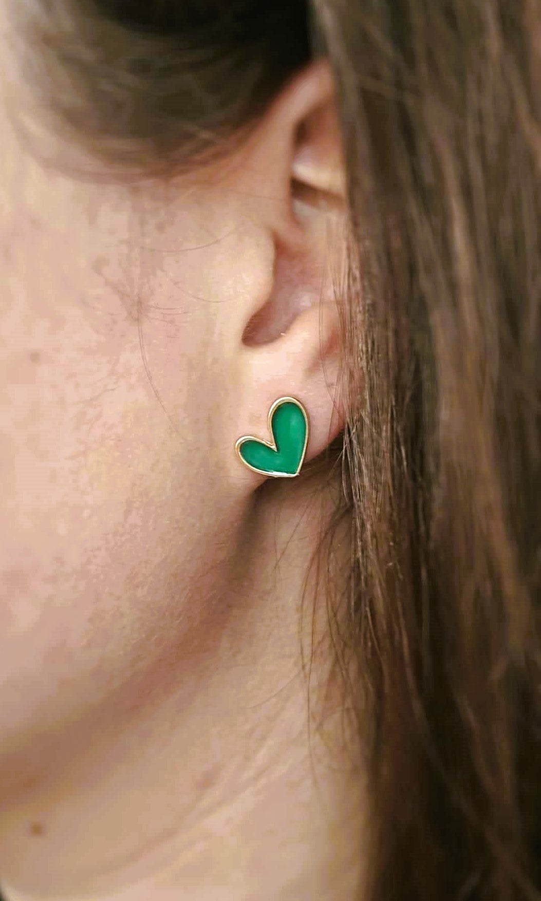 Boucles d'oreilles cœur