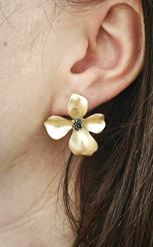Boucles d'oreilles fleurs