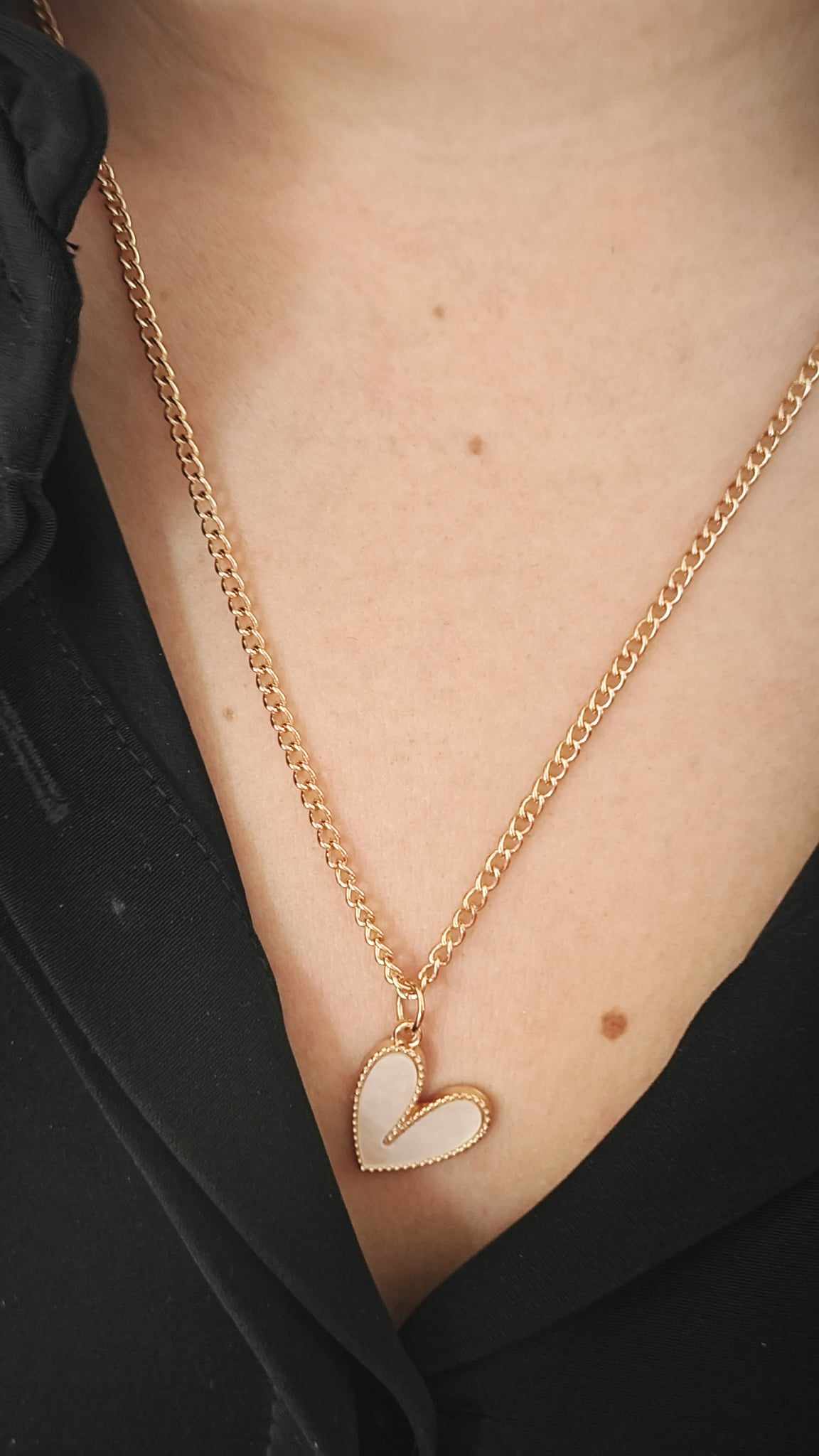 Collier forme de cœur