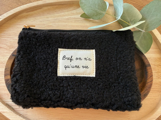 Pochette Bref à qu’une vie