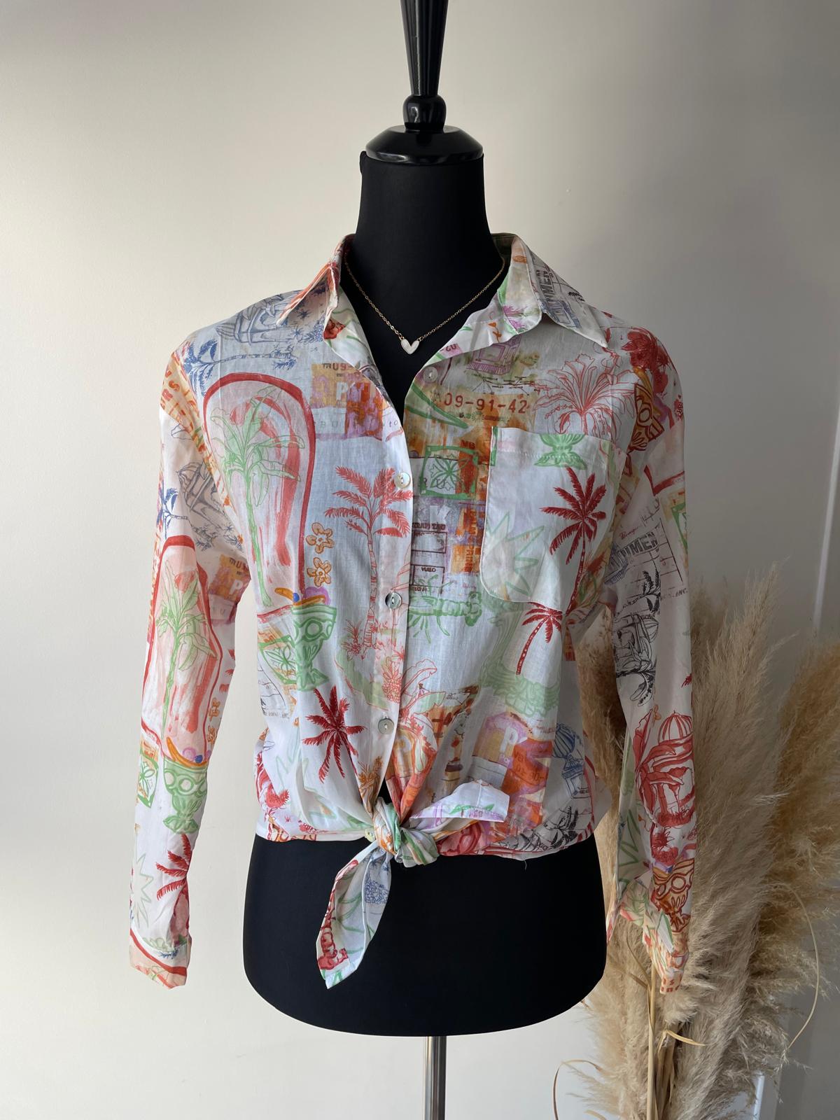 Chemise colorée Eve