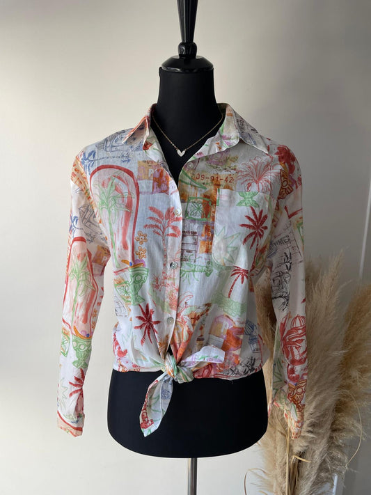 Chemise colorée Eve