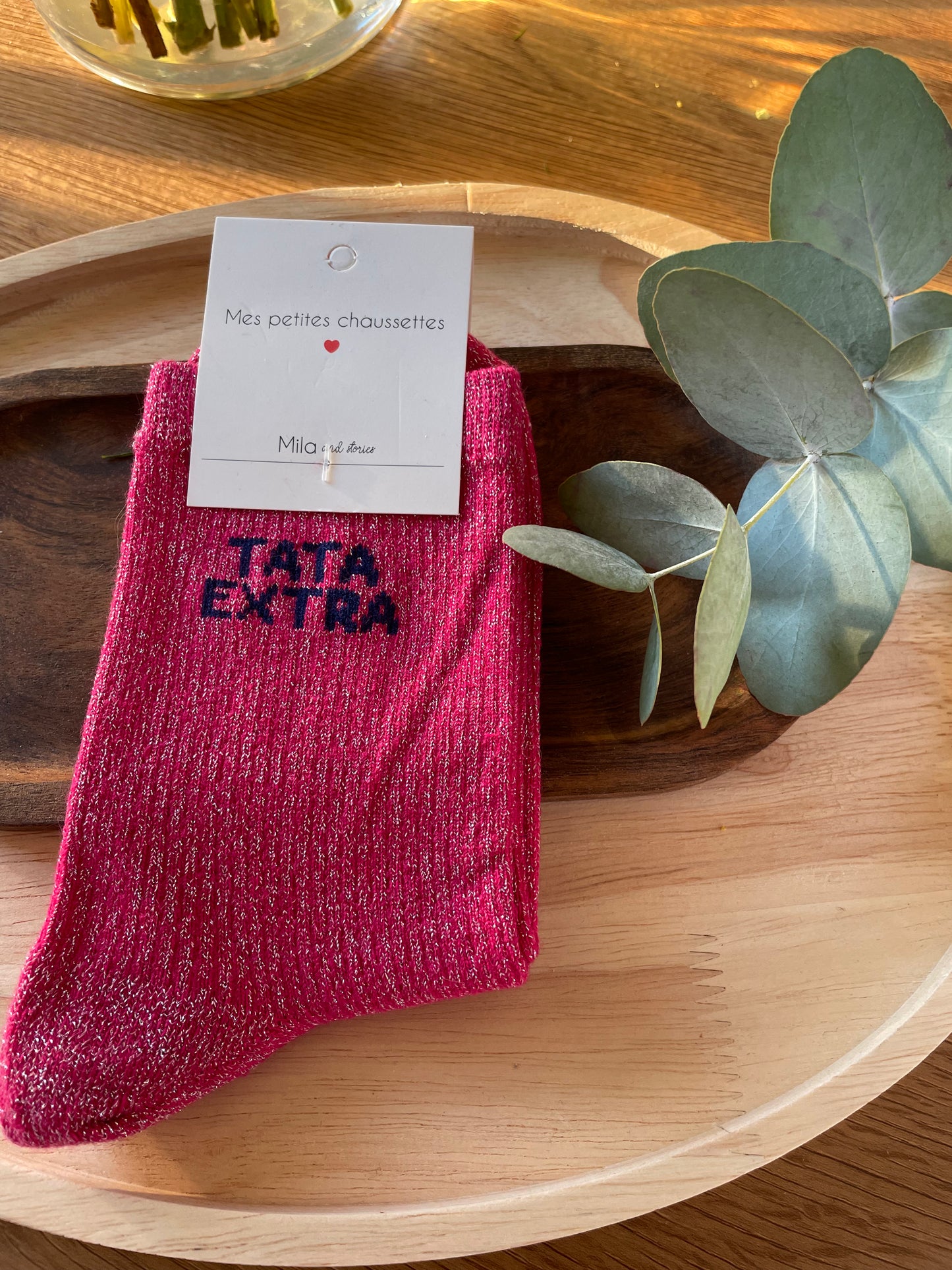 Paire de chaussettes Message