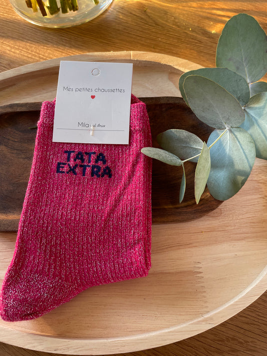 Paire de chaussettes Message