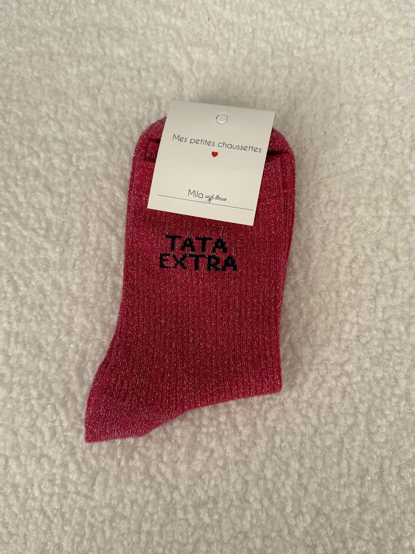 Paire de chaussettes Message