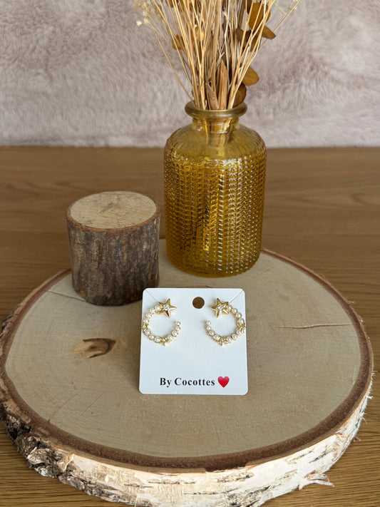 Boucles d'oreilles Maëlle