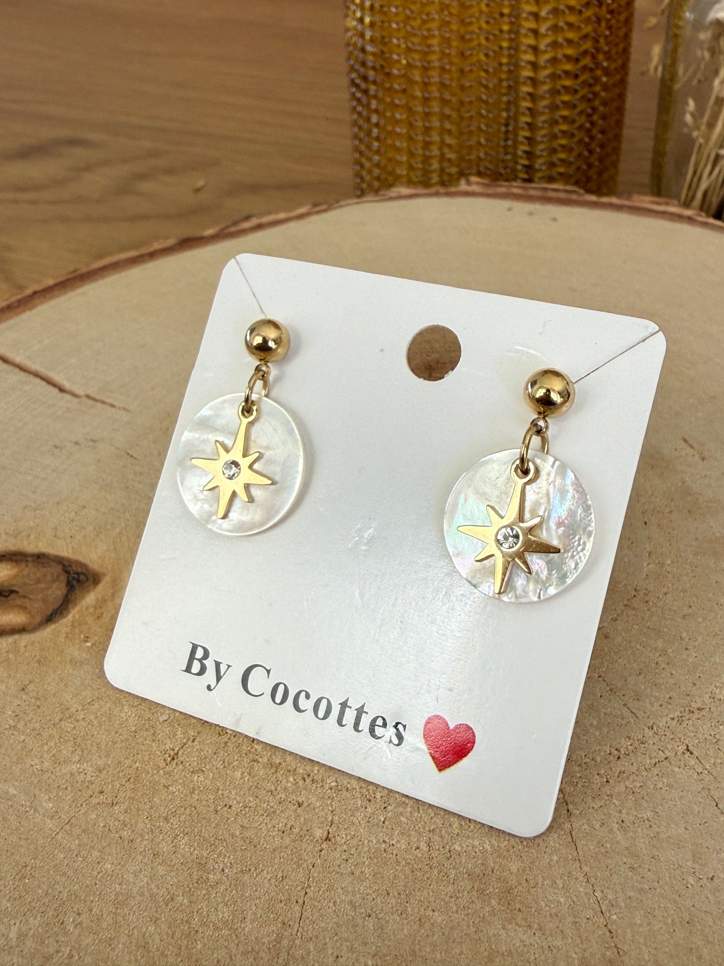 Boucles d'oreilles Lila