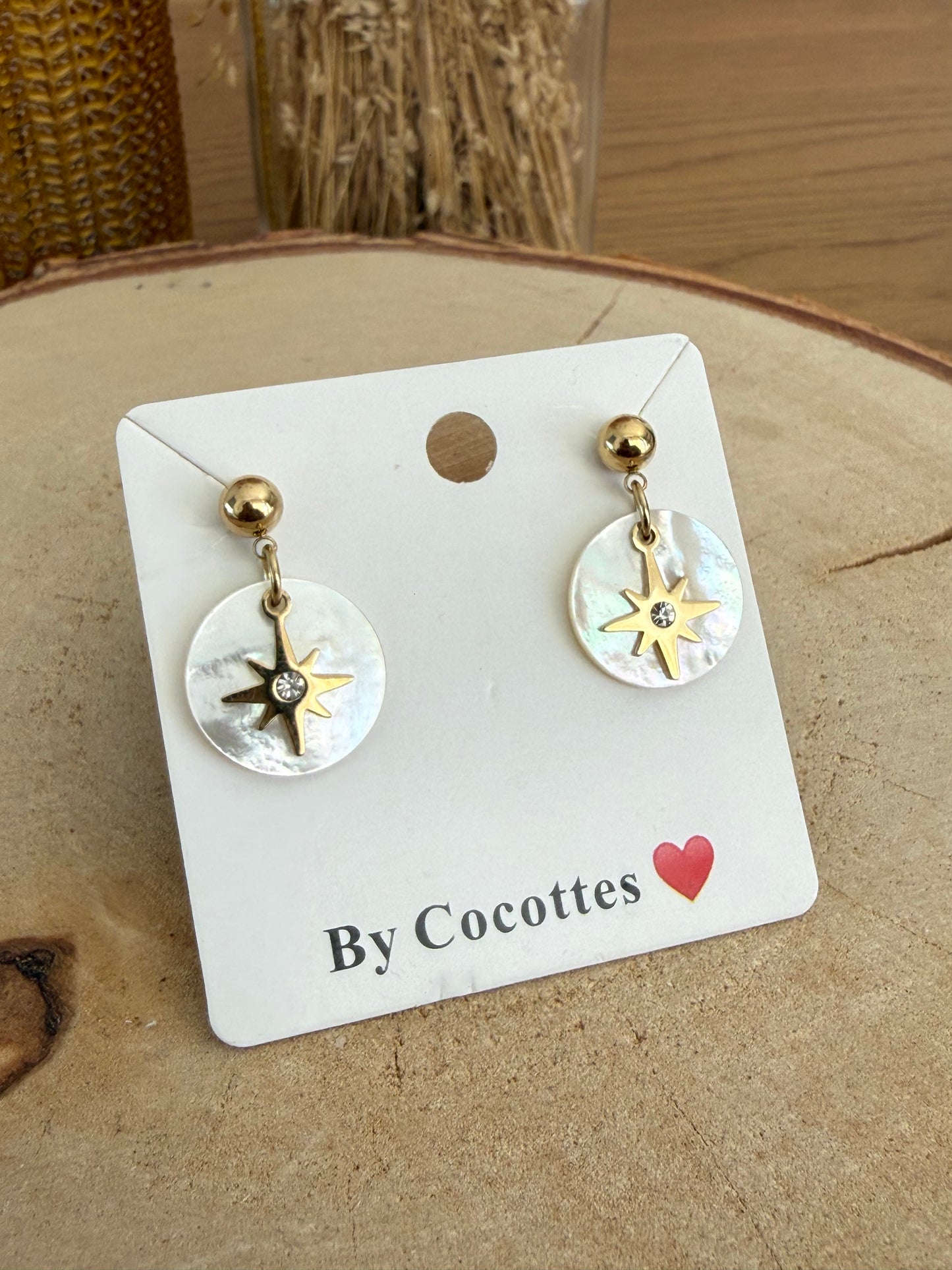 Boucles d'oreilles Lila