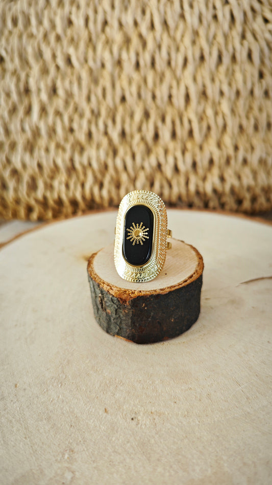 Bague Giulia Noir