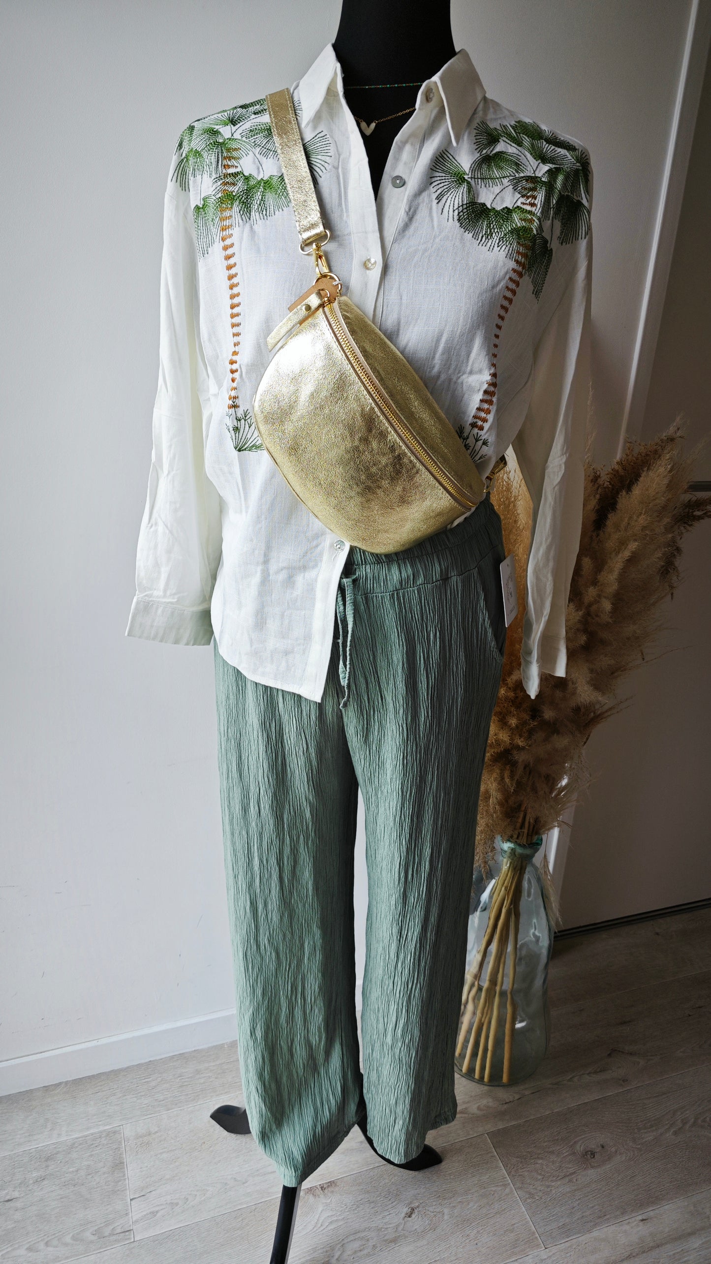 Sac Banane gold