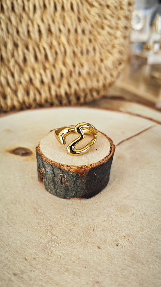 Bague Charlie Dorée