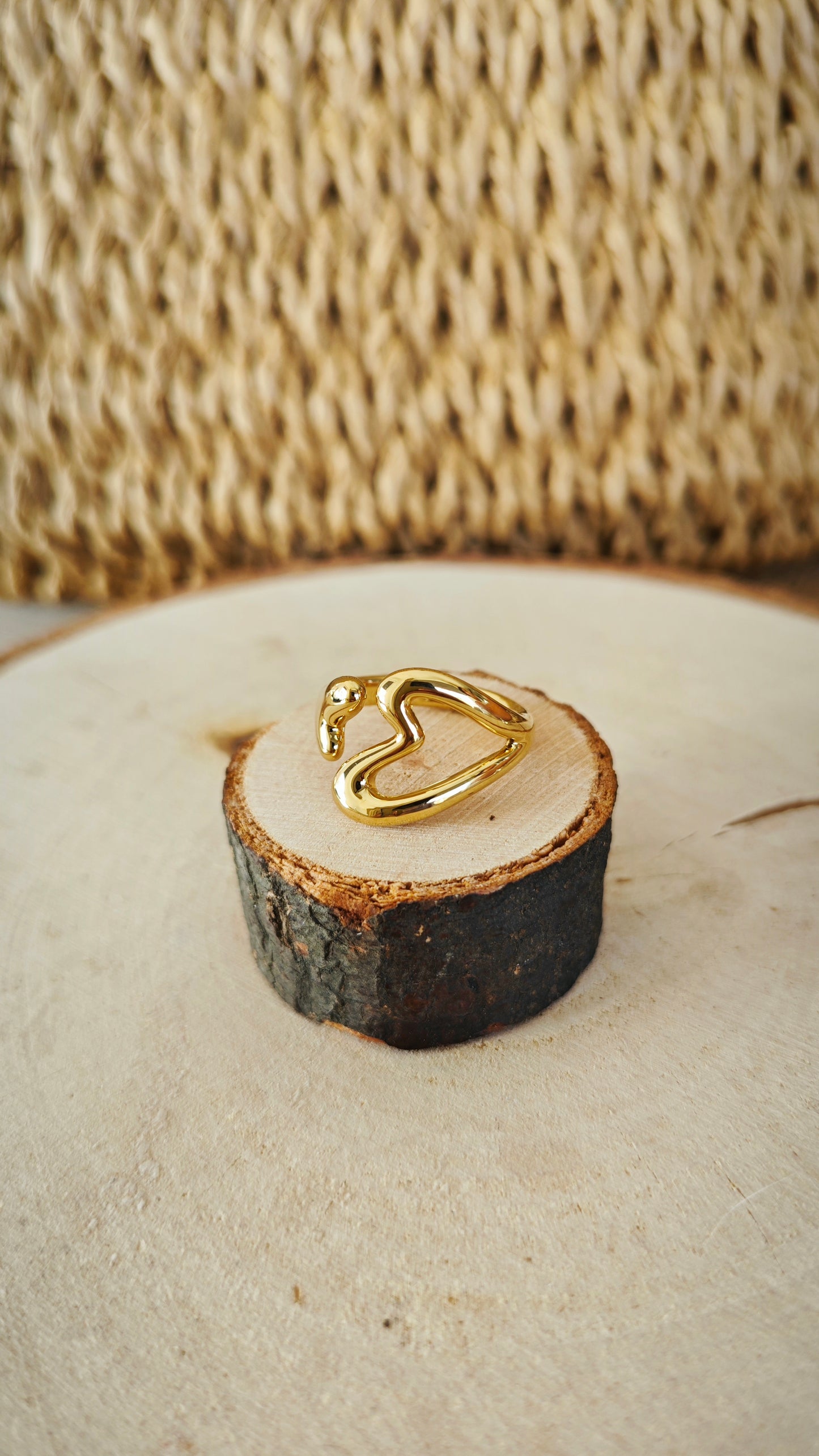 Bague Charlie Dorée